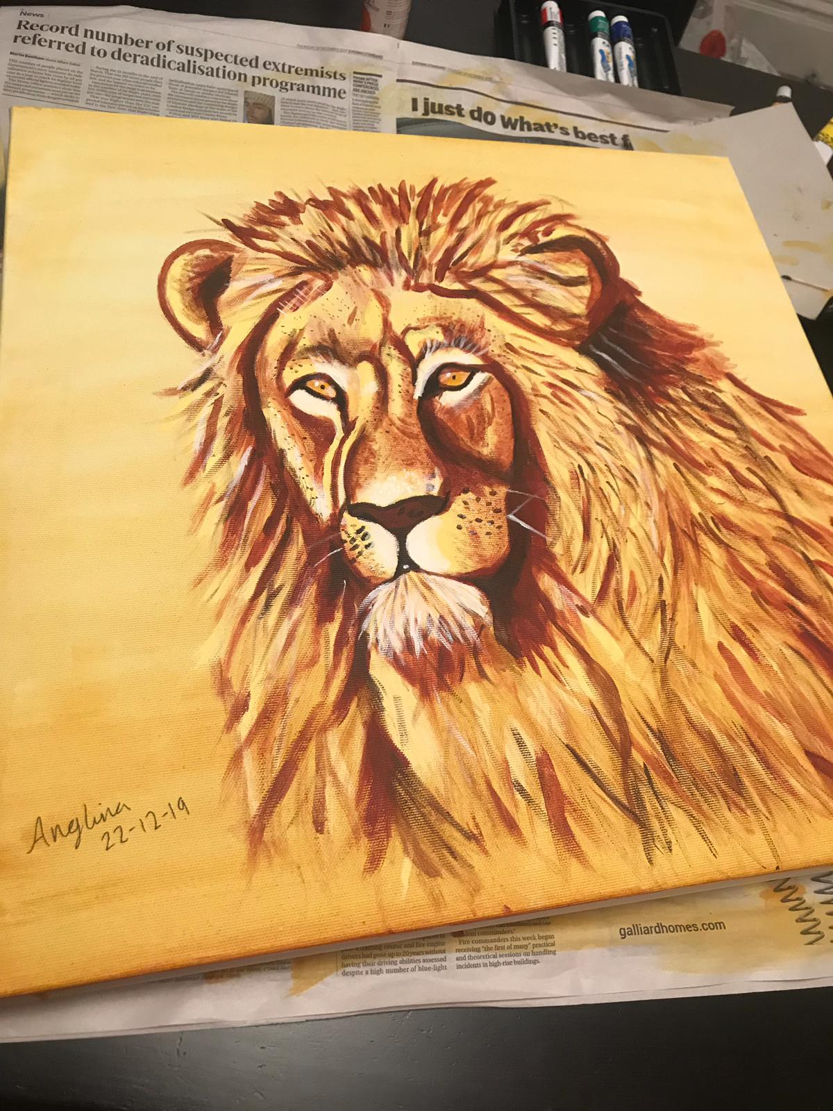 Anglina_lion_painting